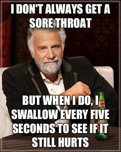 sore throat